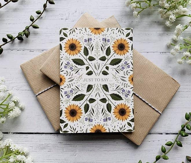 Just to Say Greeting Card - Image 3